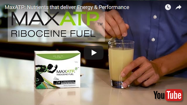 Youtube video MaxATP provides powerful nutrients that generate natural ATP energy to enable you to perform at your peak